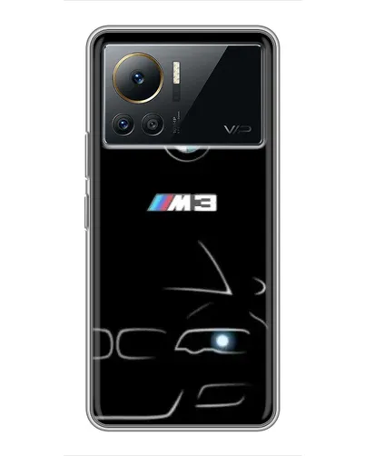 Чехол для Infinix Note 12 Pro (4G) с картинкой «Минималистичный принт BMW M3» Чехол для Infinix Note 12 Pro (4G) с картинкой «Минималистичный принт BMW M3»