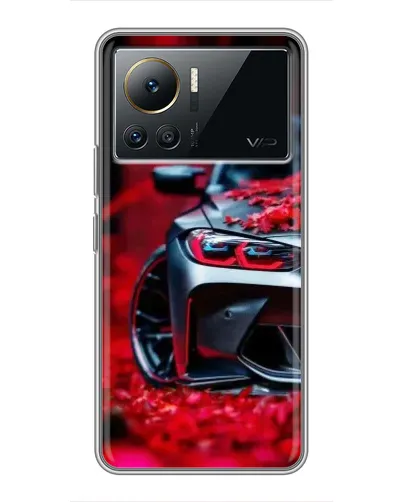 Чехол для Infinix Note 12 Pro (4G) с картинкой «Спортивная BMW и цветы» Чехол для Infinix Note 12 Pro (4G) с картинкой «Спортивная BMW и цветы»
