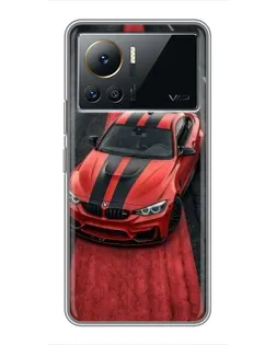 Чохол для Infinix Note 12 Pro (4G) з картинкою «BMW на червоній доріжці» Чохол для Infinix Note 12 Pro (4G) з картинкою «BMW на червоній доріжці»