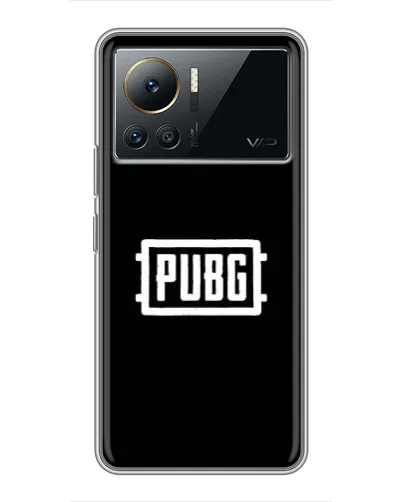 Чехол для Infinix Note 12 Pro (4G) с картинкой «Лого BMW — металлический блеск»