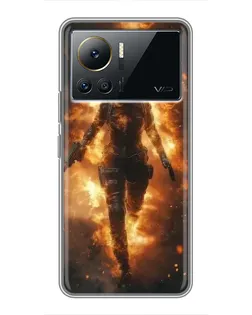 Чохол для Infinix Note 12 Pro (4G) з картинкою «BMW — швидкість у дощі»