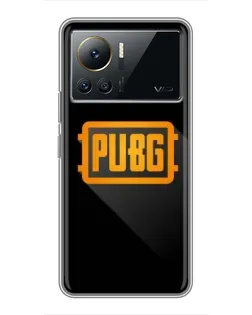 Чехол для Infinix Note 12 Pro (4G) с картинкой «PUBG — рамка лого»