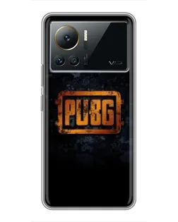 Чехол для Infinix Note 12 Pro (4G) с картинкой «PUBG — золотой логотип»