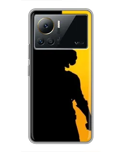 Чехол для Infinix Note 12 Pro (4G) с картинкой «Тень воина PUBG»