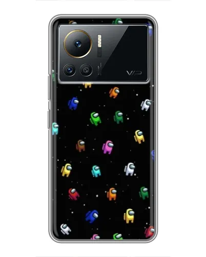Чехол для Infinix Note 12 Pro (4G) с картинкой «Экипаж Among Us»