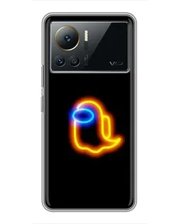 Чохол для Infinix Note 12 Pro (4G) з картинкою «Among Us неонове сяйво»