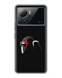 Чохол для Infinix Note 12 Pro (4G) з картинкою «Among Us шолом»