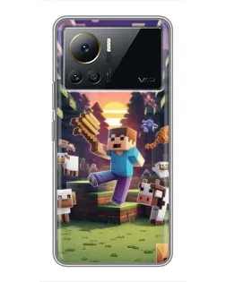 Чохол для Infinix Note 12 Pro (4G) з картинкою «Стів на фермі»