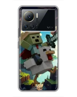 Чохол для Infinix Note 12 Pro (4G) з картинкою «Стів та гусь»