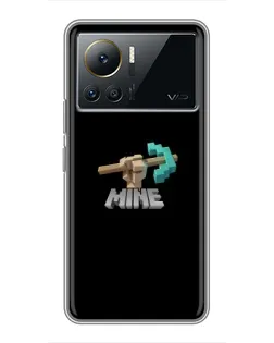 Чехол для Infinix Note 12 Pro (4G) с картинкой «Алмазная кирка»
