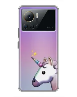 Чехол для Infinix Note 12 Pro (4G) с картинкой «Единорог градиент»