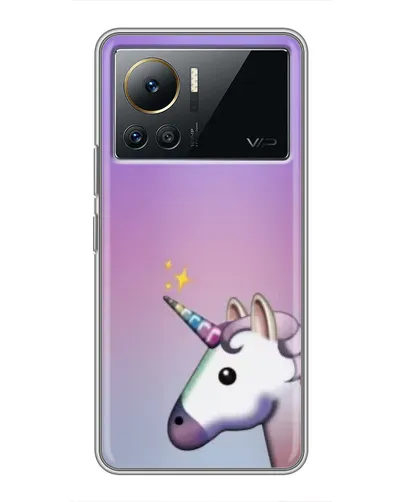Чехол для Infinix Note 12 Pro (4G) с картинкой «Единорог градиент» Чехол для Infinix Note 12 Pro (4G) с картинкой «Единорог градиент»