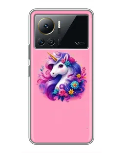Чехол для Infinix Note 12 Pro (4G) с картинкой «Сказочный единорог»