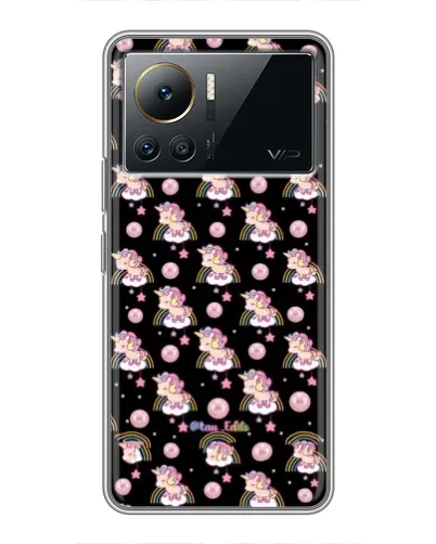 Чехол для Infinix Note 12 Pro (4G) с картинкой «Magic Unicorn паттерн» Чехол для Infinix Note 12 Pro (4G) с картинкой «Magic Unicorn паттерн»