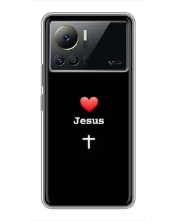 Чохол для Infinix Note 12 Pro (4G) з картинкою «Серце - Jesus»