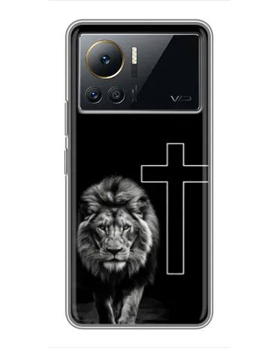 Чехол для Infinix Note 12 Pro (4G) с картинкой «Лев и Крест» Чехол для Infinix Note 12 Pro (4G) с картинкой «Лев и Крест»