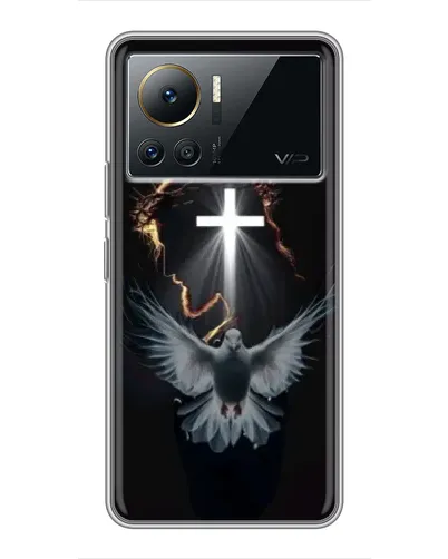 Чехол для Infinix Note 12 Pro (4G) с картинкой «Голубь и Свет» Чехол для Infinix Note 12 Pro (4G) с картинкой «Голубь и Свет»