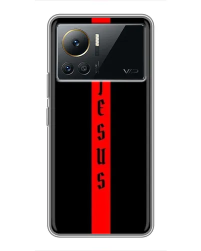 Чехол для Infinix Note 12 Pro (4G) с картинкой «Красная линия веры» Чехол для Infinix Note 12 Pro (4G) с картинкой «Красная линия веры»