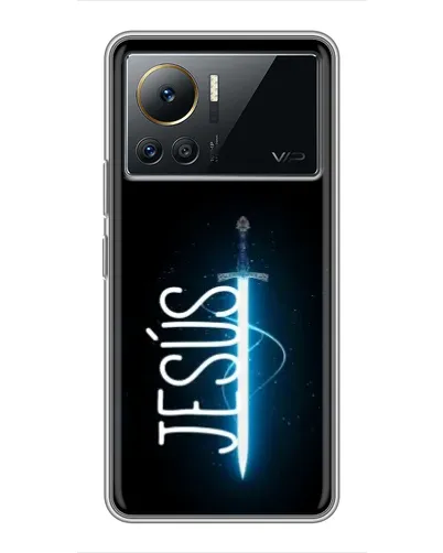 Чехол для Infinix Note 12 Pro (4G) с картинкой «Меч Духа Jesus» Чехол для Infinix Note 12 Pro (4G) с картинкой «Меч Духа Jesus»