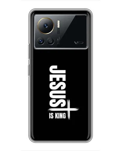 Чехол для Infinix Note 12 Pro (4G) с картинкой «Вертикаль веры Jesus» Чехол для Infinix Note 12 Pro (4G) с картинкой «Вертикаль веры Jesus»