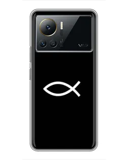 Чехол для Infinix Note 12 Pro (4G) с картинкой «Символ рыбы Jesus»