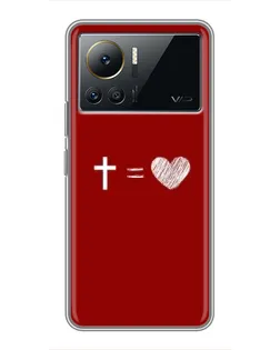 Чехол для Infinix Note 12 Pro (4G) с картинкой «Уравнение любви»