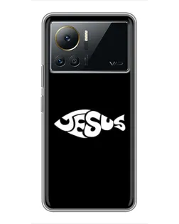 Чехол для Infinix Note 12 Pro (4G) с картинкой «Рыба Jesus»