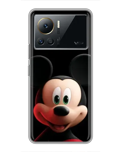 Чехол для Infinix Note 12 Pro (4G) с картинкой «Улыбающийся Микки Маус»