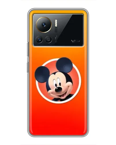 Чехол для Infinix Note 12 Pro (4G) с картинкой «Mickey в круге»