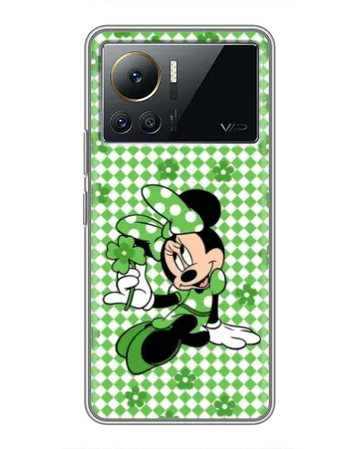 Чехол для Infinix Note 12 Pro (4G) с картинкой «Mickey в клетку»