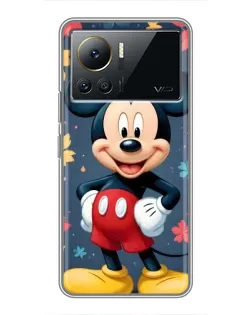 Чехол для Infinix Note 12 Pro (4G) с картинкой «Осенний Mickey Mouse»