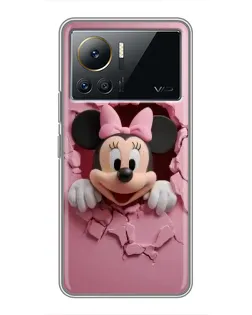 Чехол для Infinix Note 12 Pro (4G) с картинкой «Минни сквозь стену»