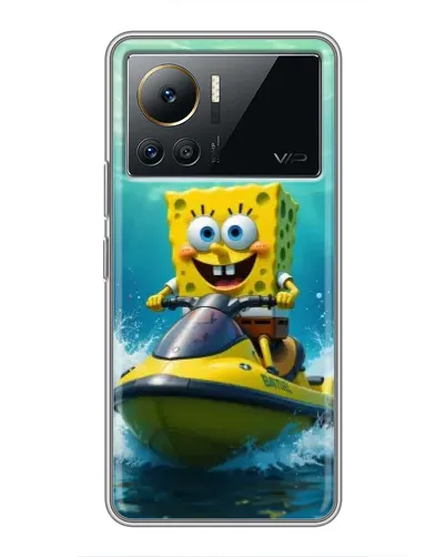 Чехол для Infinix Note 12 Pro (4G) с картинкой «Спанч Боб на гидроцикле» Чехол для Infinix Note 12 Pro (4G) с картинкой «Спанч Боб на гидроцикле»