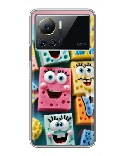Чехол для Infinix Note 12 Pro (4G) с картинкой «Цветные губки» Чехол для Infinix Note 12 Pro (4G) с картинкой «Цветные губки»