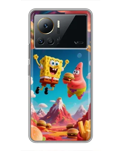 Чехол для Infinix Note 12 Pro (4G) с картинкой «Космический фастфуд» Чехол для Infinix Note 12 Pro (4G) с картинкой «Космический фастфуд»