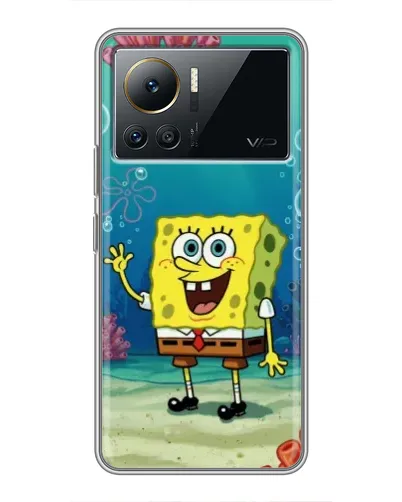 Чехол для Infinix Note 12 Pro (4G) с картинкой «Подводный привет» Чехол для Infinix Note 12 Pro (4G) с картинкой «Подводный привет»