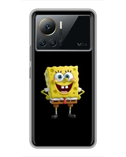 Чехол для Infinix Note 12 Pro (4G) с картинкой «Классический Губка Боб» Чехол для Infinix Note 12 Pro (4G) с картинкой «Классический Губка Боб»