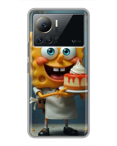 Чехол для Infinix Note 12 Pro (4G) с картинкой «Повар Спанч Боб» Чехол для Infinix Note 12 Pro (4G) с картинкой «Повар Спанч Боб»