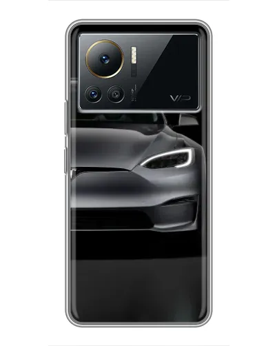 Чехол для Infinix Note 12 Pro (4G) с картинкой «Tesla Model S Look»