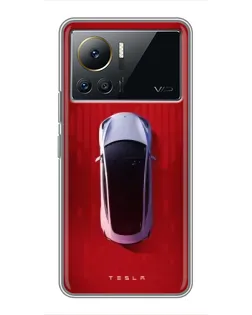Чохол для Infinix Note 12 Pro (4G) з картинкою «Tesla Top View» Чохол для Infinix Note 12 Pro (4G) з картинкою «Tesla Top View»
