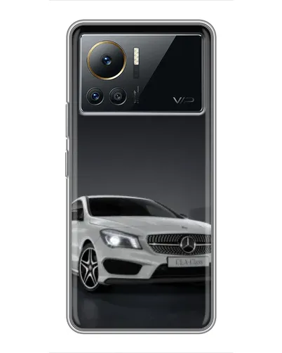 Чехол для Infinix Note 12 Pro (4G) с картинкой «Mercedes AMG GT Silver»
