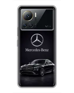 Чехол для Infinix Note 12 Pro (4G) с картинкой «Mercedes — решетка радиатора»