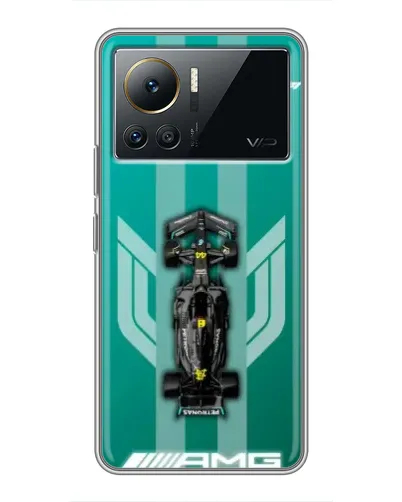 Чехол для Infinix Note 12 Pro (4G) с картинкой «Mercedes AMG Petronas»