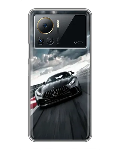 Чехол для Infinix Note 12 Pro (4G) с картинкой «Гоночный Mercedes AMG»