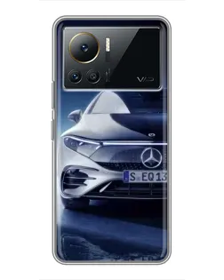 Чехол для Infinix Note 12 Pro (4G) с картинкой «Mercedes EQ — будущее»