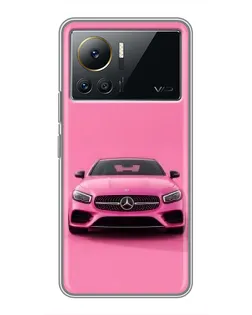 Чехол для Infinix Note 12 Pro (4G) с картинкой «Розовый Mercedes AMG» Чехол для Infinix Note 12 Pro (4G) с картинкой «Розовый Mercedes AMG»