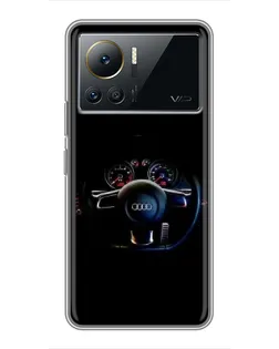 Чохол для Infinix Note 12 Pro (4G) з картинкою «Салон Audi — кермо» Чохол для Infinix Note 12 Pro (4G) з картинкою «Салон Audi — кермо»