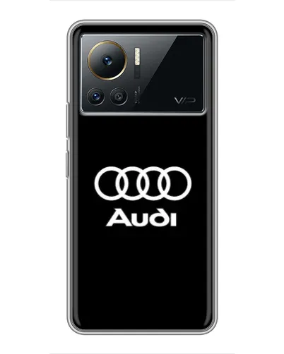Чехол для Infinix Note 12 Pro (4G) с картинкой «Классическое лого Audi»