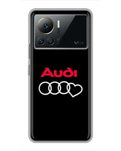 Чехол для Infinix Note 12 Pro (4G) с картинкой «Логотип Audi Heart»