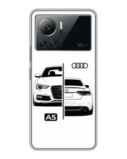 Чохол для Infinix Note 12 Pro (4G) з картинкою «Audi — контрастний дизайн» Чохол для Infinix Note 12 Pro (4G) з картинкою «Audi — контрастний дизайн»